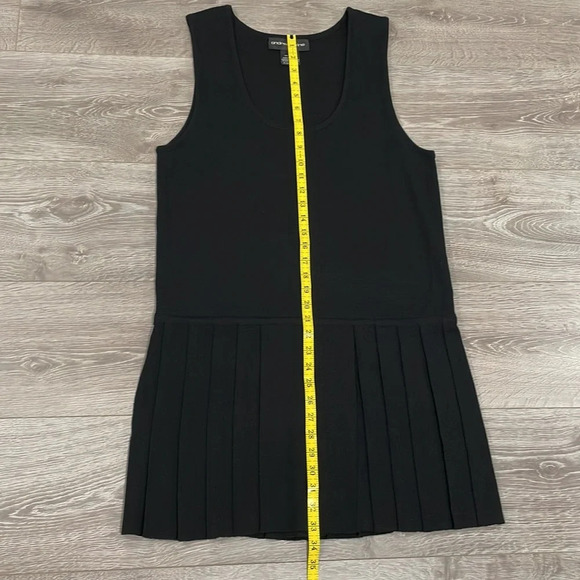 NWOT Vintage Andrea Jovine Wool Sleeveless Drop Waist Pleated Sweater Dr… - Picture 12 of 14